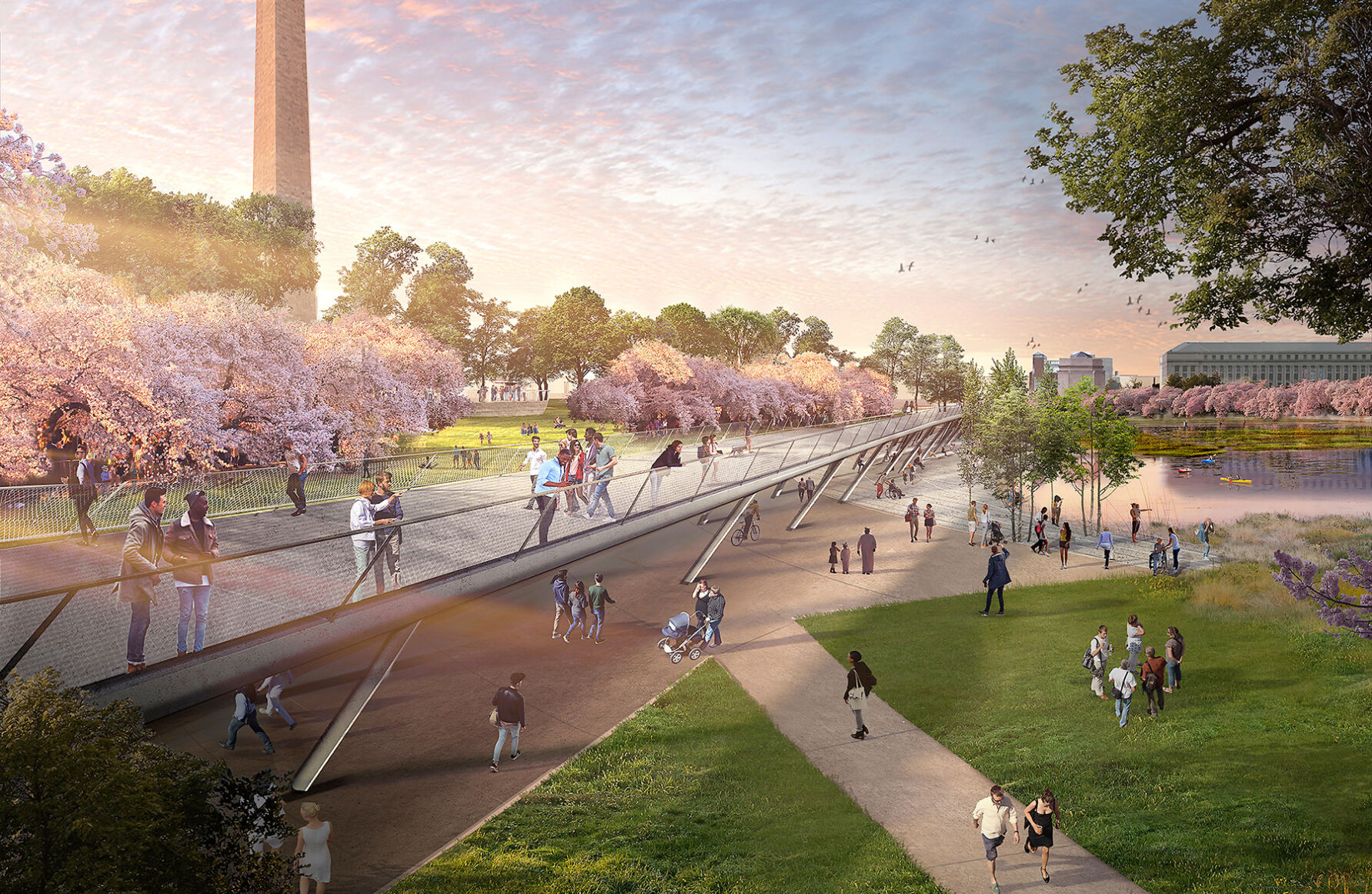 Tidal Basin rendering